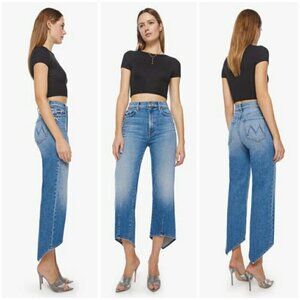 💕MOTHER💕 The Backstabber Flood Jeans ~ High On the Hog 27 NWT